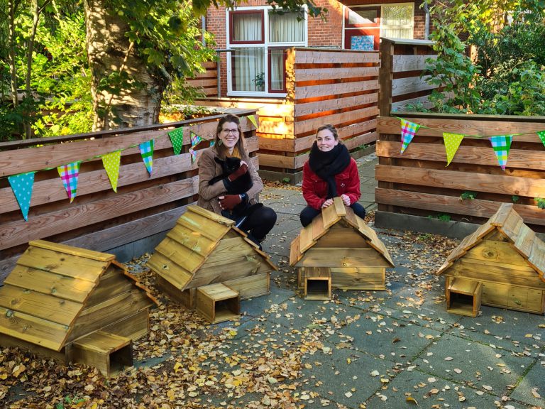 Egels krijgen eigen huis van De Huismeesters