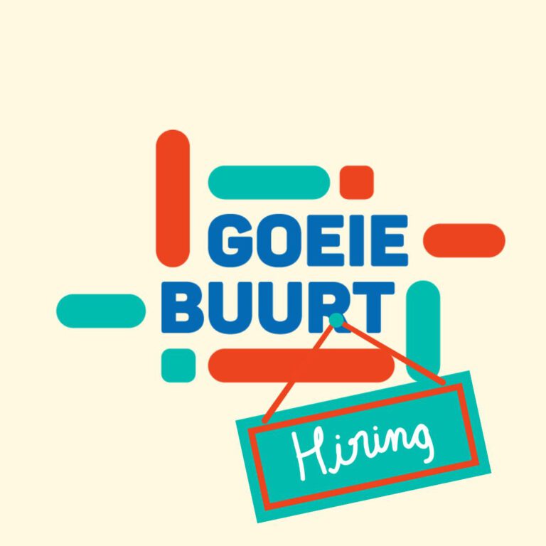 Vacature GoeieBuurt!