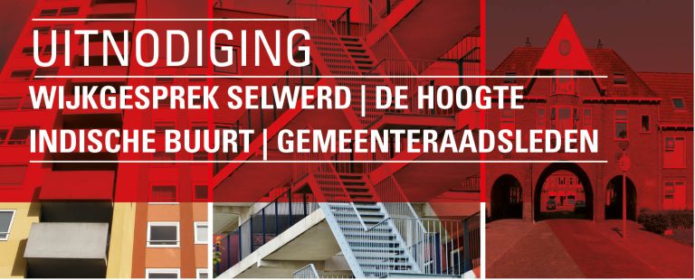 Uitnodiging wijkgesprek Selwerd | Indische Buurt | De Hoogte | gemeenteraadsleden