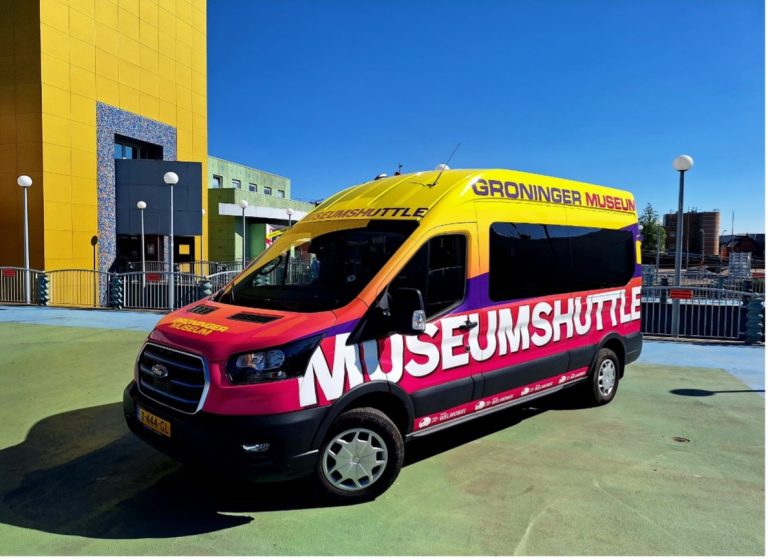 Ga jij de Museumshuttle van het Groninger Museum promoten?